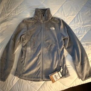 The North Face Light Gray Fleece Jacket
